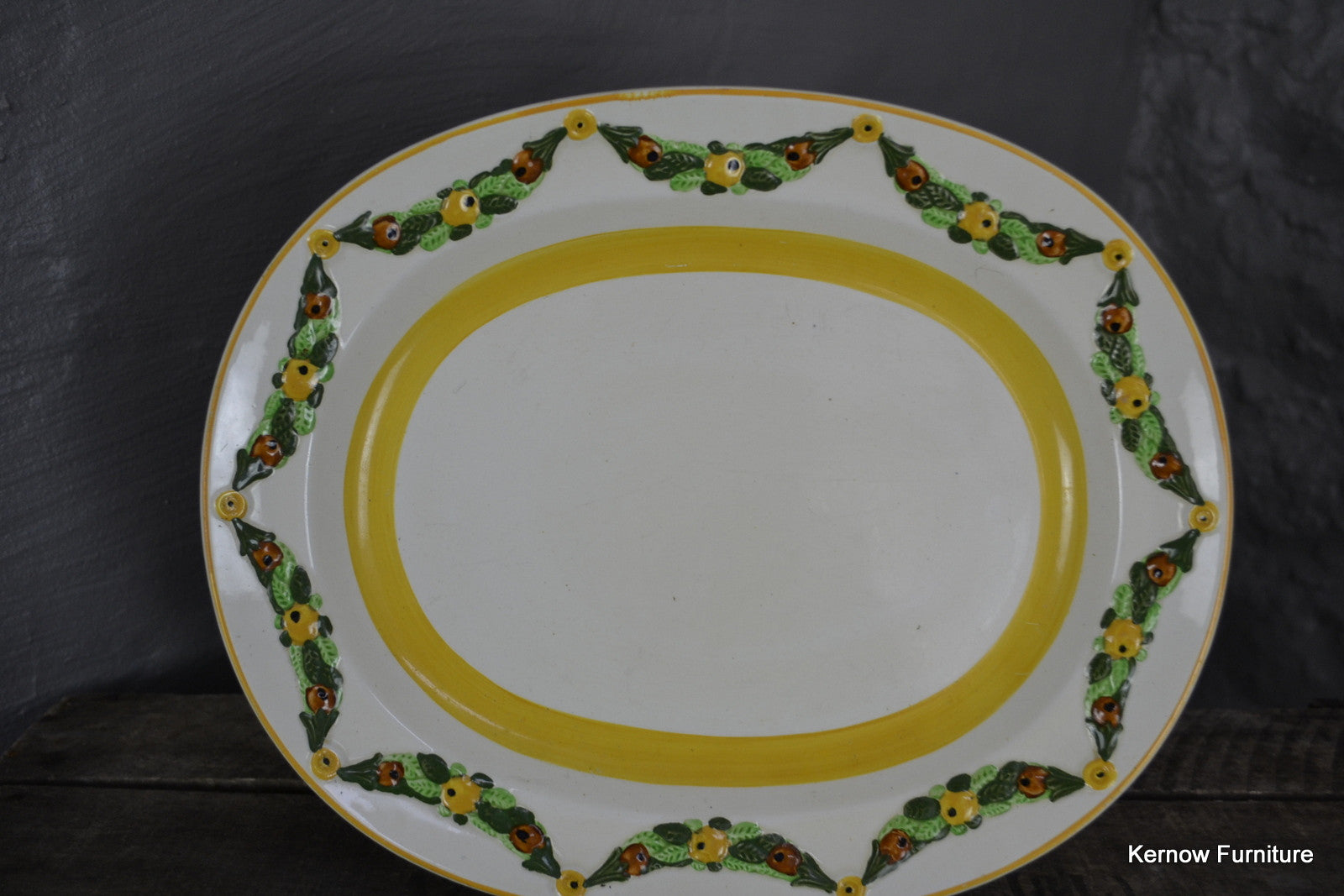 Set 3 Ridgways Bedford Ware Handpainted Plates - Kernow Furniture