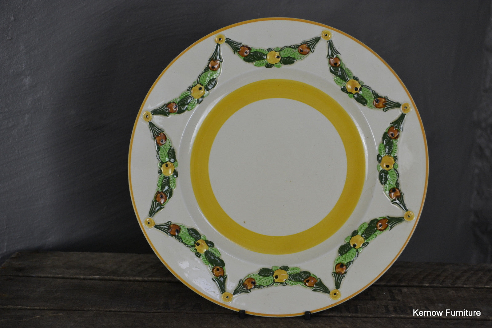 Set 3 Ridgways Bedford Ware Handpainted Plates - Kernow Furniture