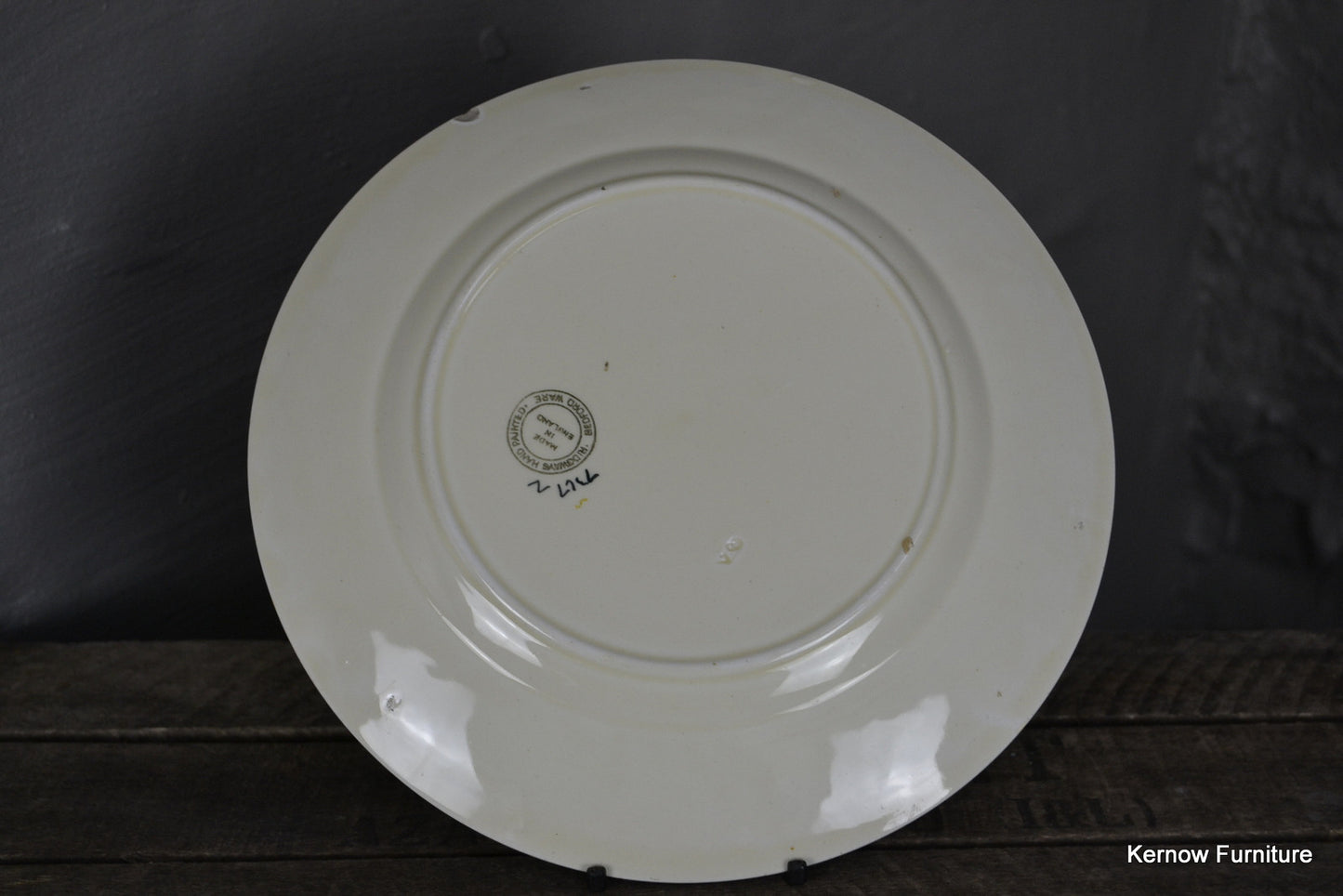 Set 3 Ridgways Bedford Ware Handpainted Plates - Kernow Furniture