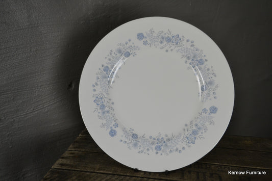 Pair Wedgwood Belle Fleur Plates - Kernow Furniture