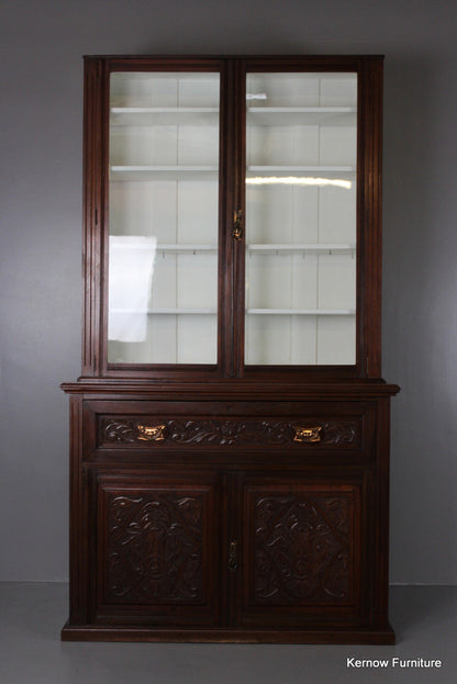 Victorian Walnut Secretaire - Kernow Furniture