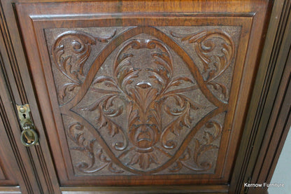 Victorian Walnut Secretaire - Kernow Furniture