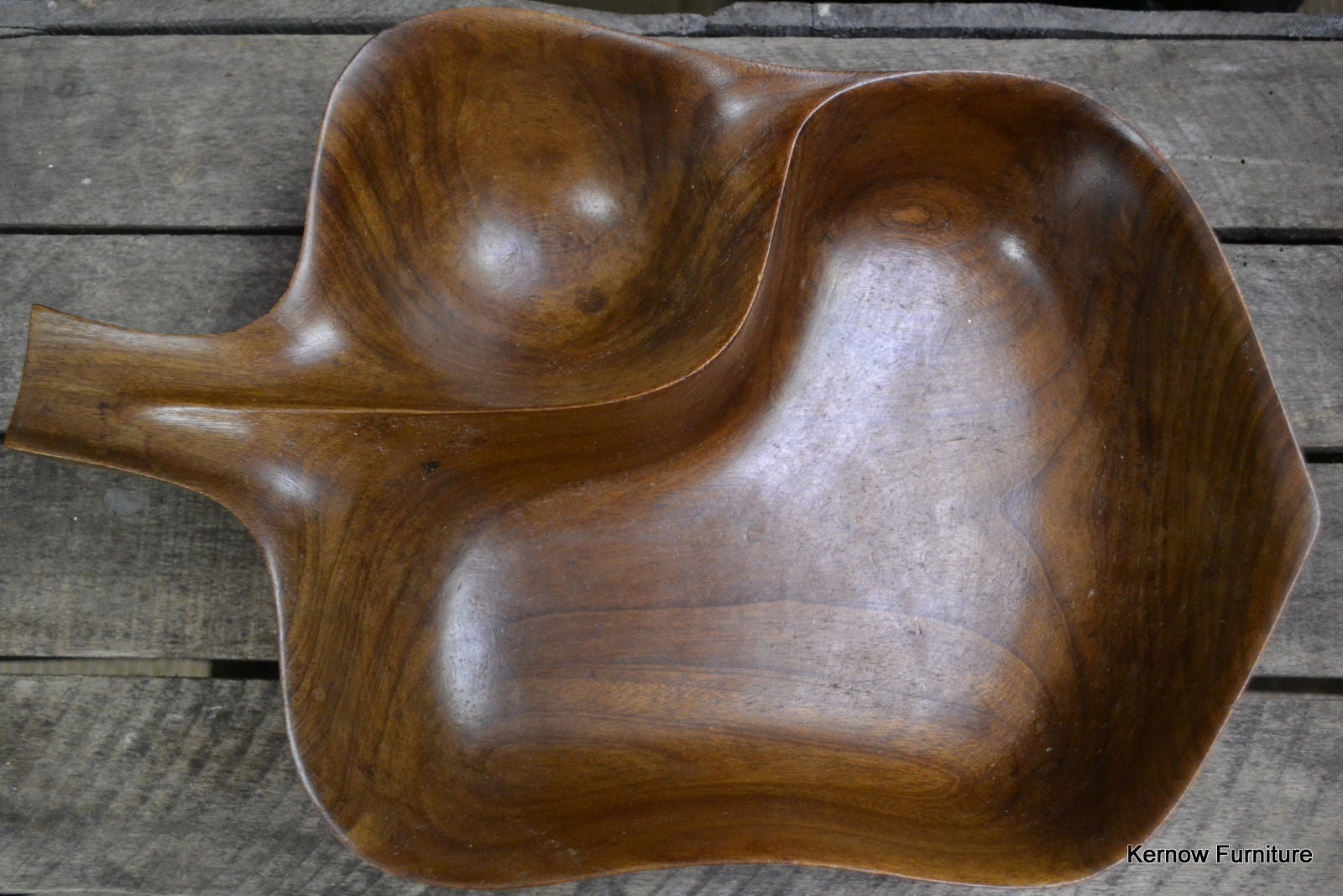 Solid Fruit Wood Serving Decorative Bowl - Kernow Furniture