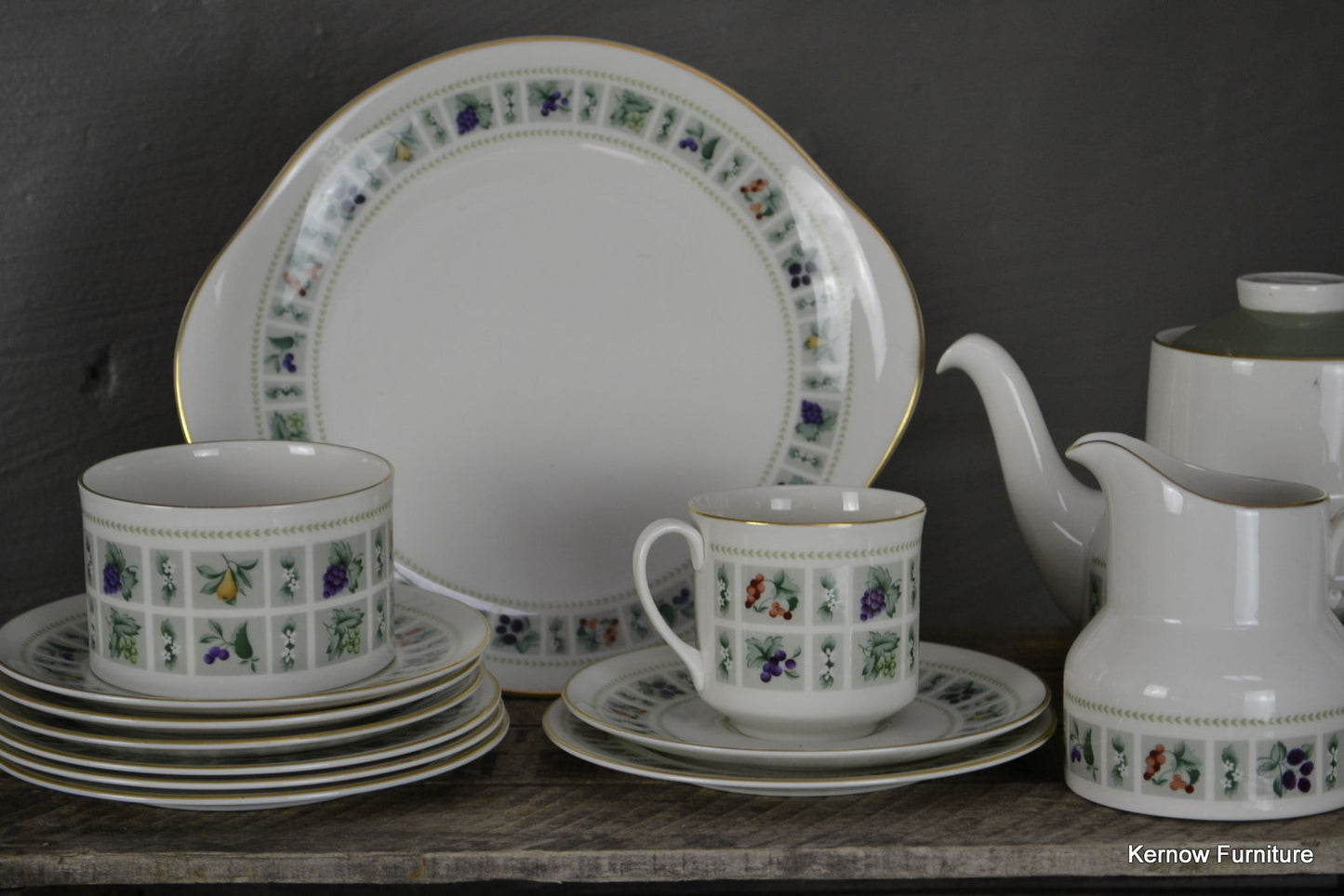 Royal Doulton Tapestry Tea Set - Kernow Furniture