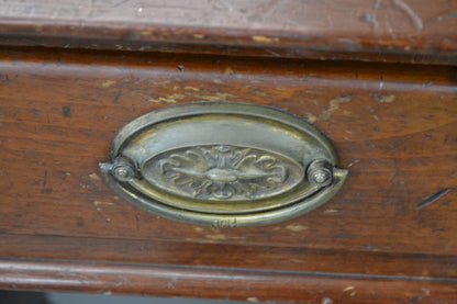 Antique Stained Pine Washstand - Kernow Furniture