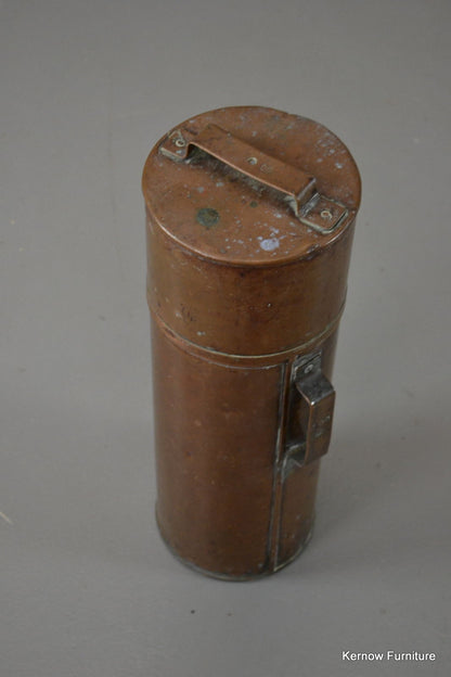 Vintage Copper Canister - Kernow Furniture