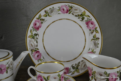 Royal Worcester Royal Garden Bone China Tea set - Kernow Furniture