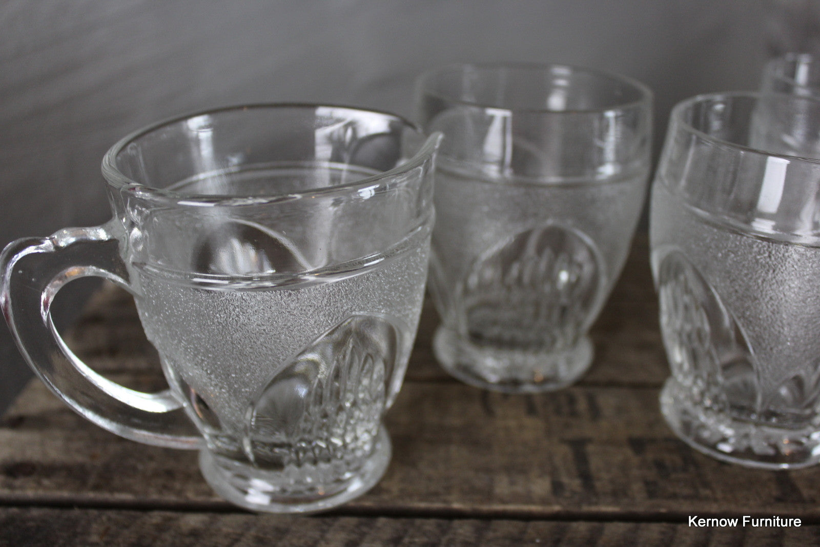 Set 4 Vintage Glasses & Jug - Kernow Furniture