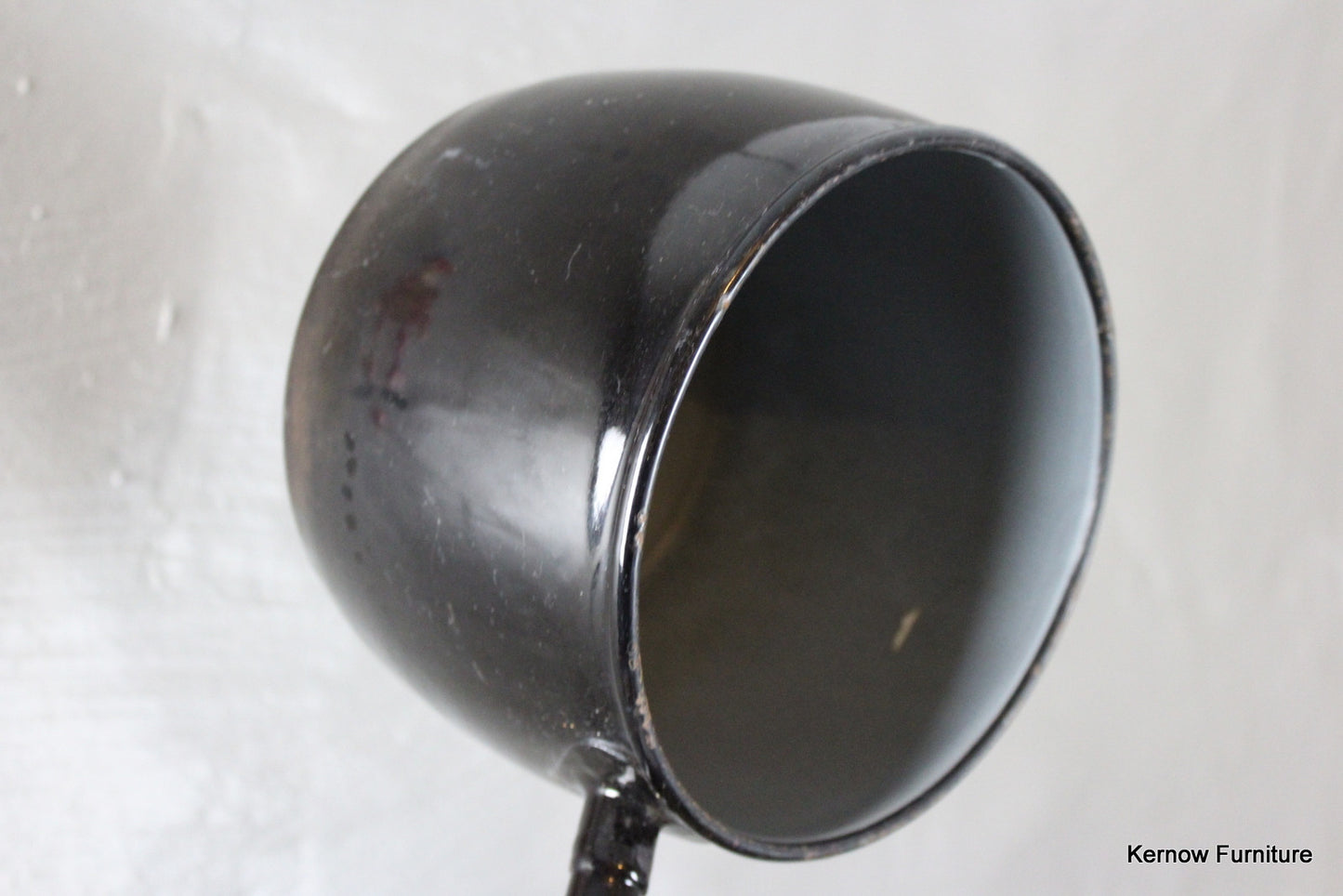 Black Enamel Saucepan - Kernow Furniture