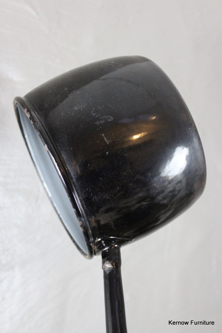 Black Enamel Saucepan - Kernow Furniture