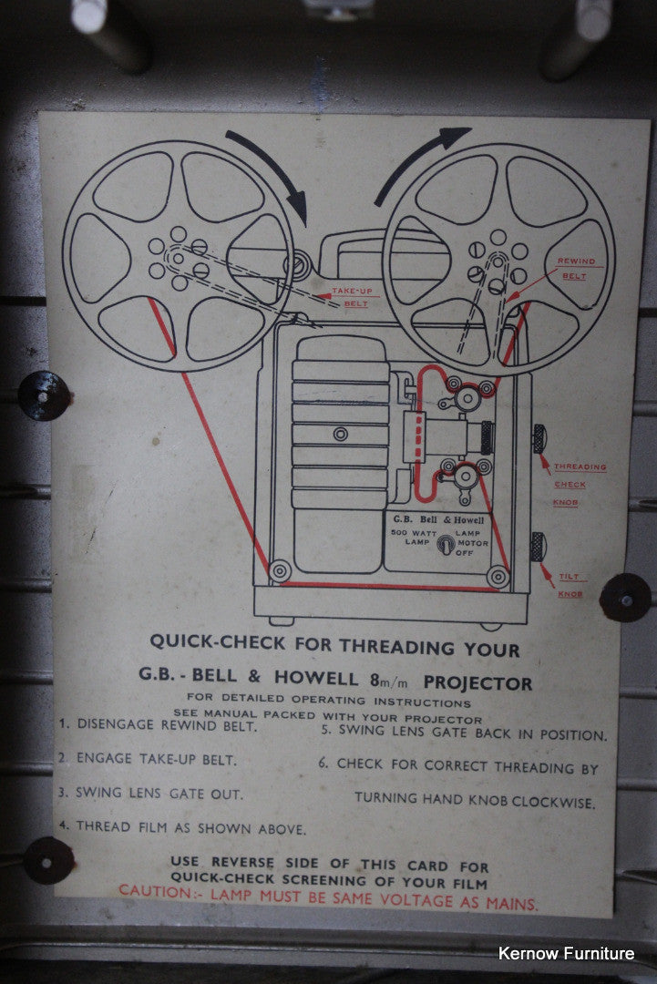 Bell & Howell Cine Projector - Kernow Furniture