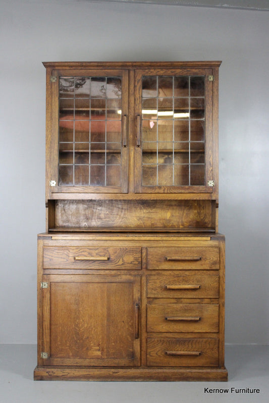 Early 20th Century Triumph Oak Kitchen Cupboard - Kernow Furniture