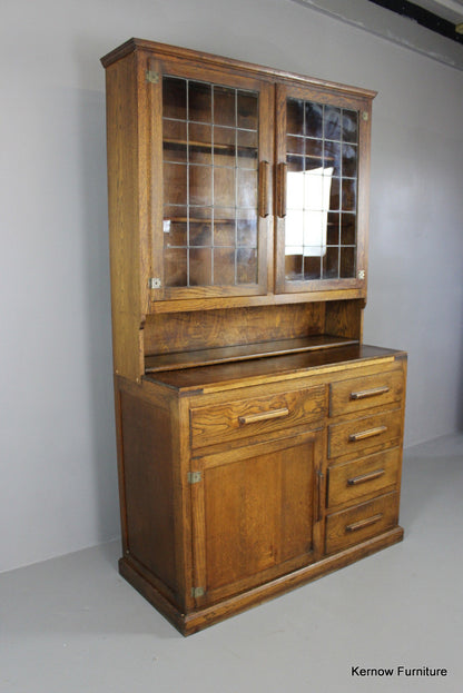 Early 20th Century Triumph Oak Kitchen Cupboard - Kernow Furniture