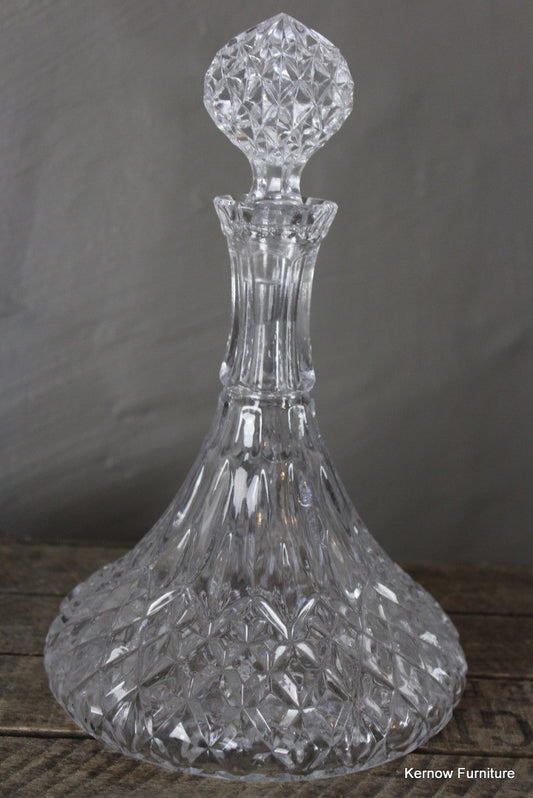 Glass Ships Decanter - Kernow Furniture