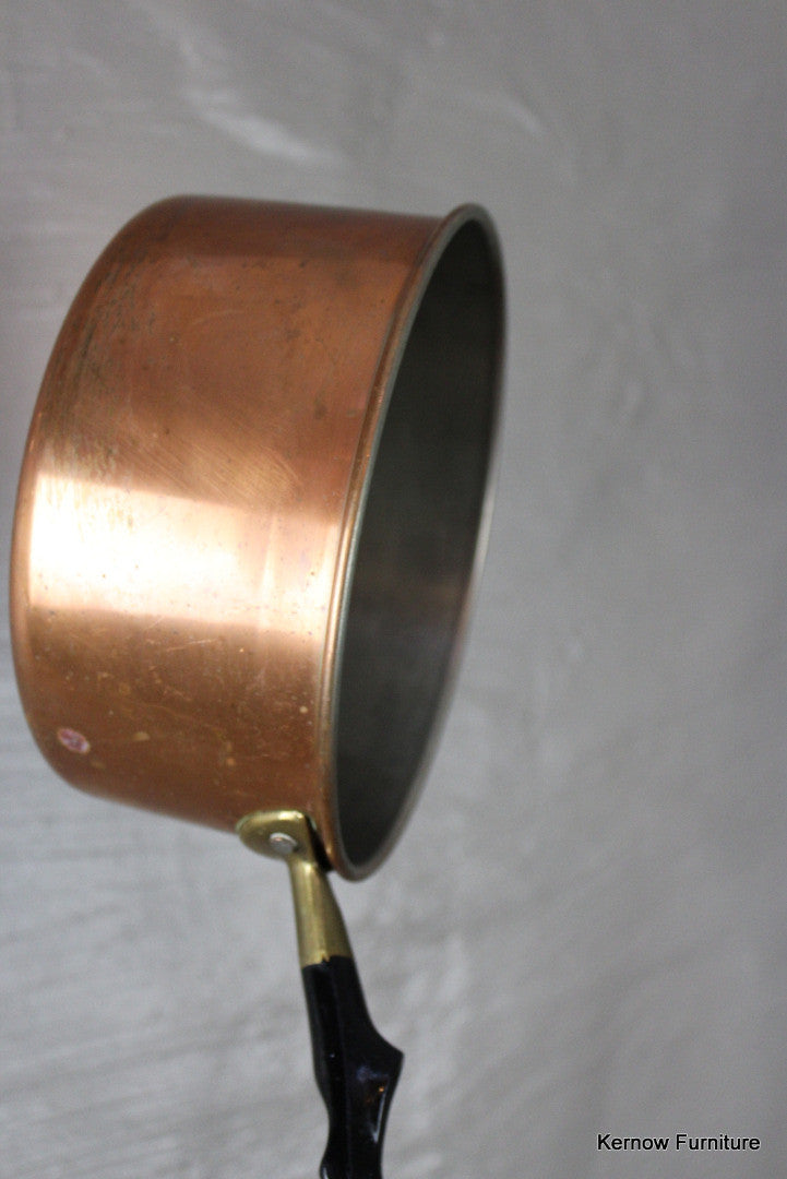 3 Copper Saucepans - Kernow Furniture