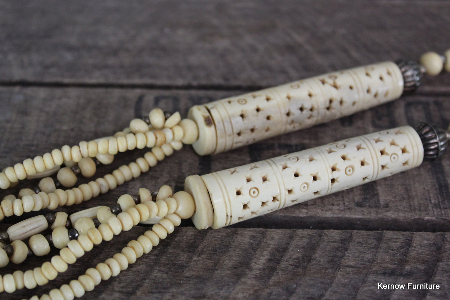 Carved Bone Necklace - Kernow Furniture