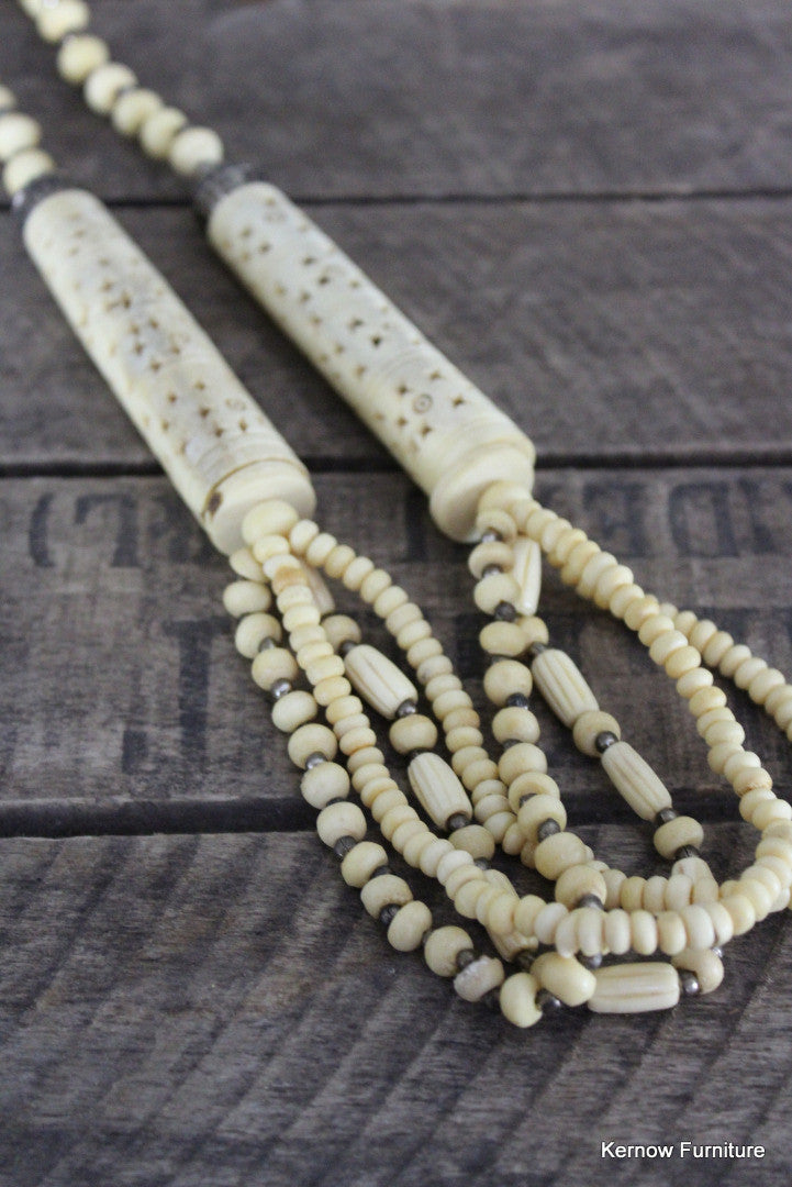 Carved Bone Necklace - Kernow Furniture