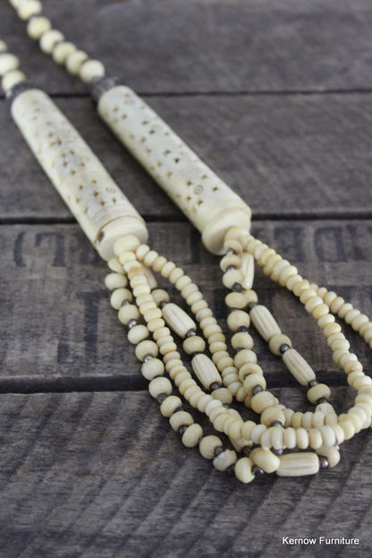 Carved Bone Necklace - Kernow Furniture