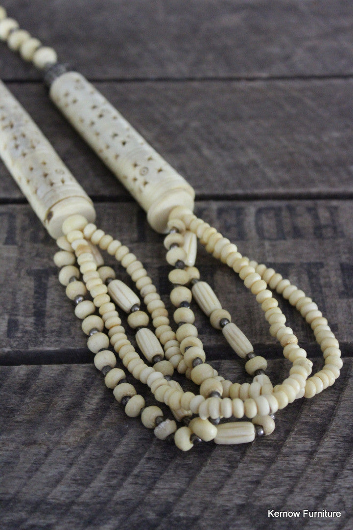 Carved Bone Necklace - Kernow Furniture