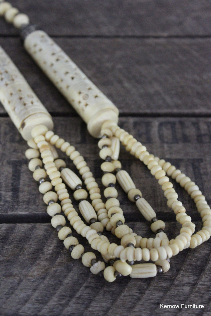 Carved Bone Necklace - Kernow Furniture