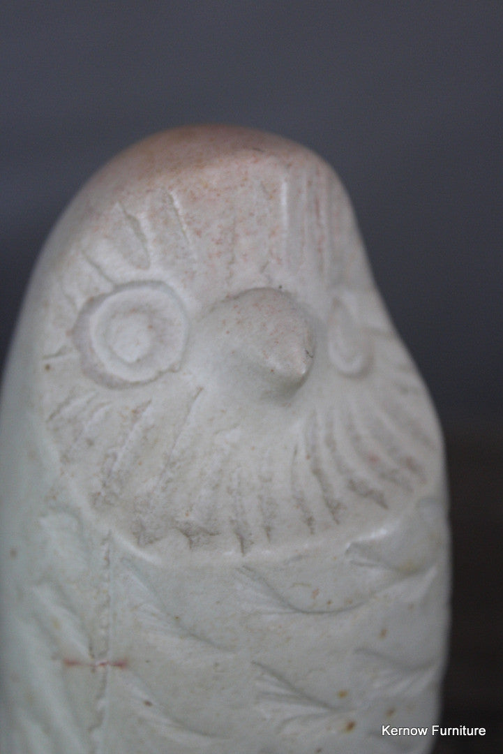 Carved Owl Ornament - Kernow Furniture