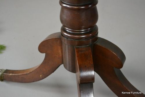 19th Century Mahogany Card Games Table - Kernow Furniture