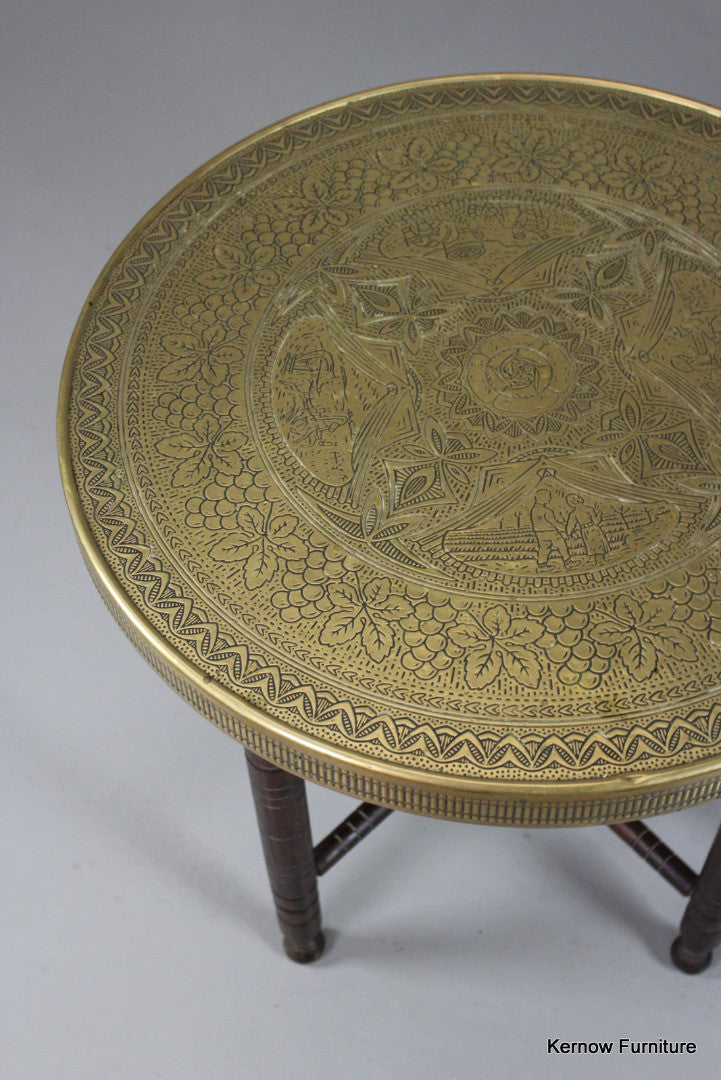 Brass Eastern Coffee Table - Kernow Furniture