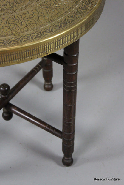 Brass Eastern Coffee Table - Kernow Furniture