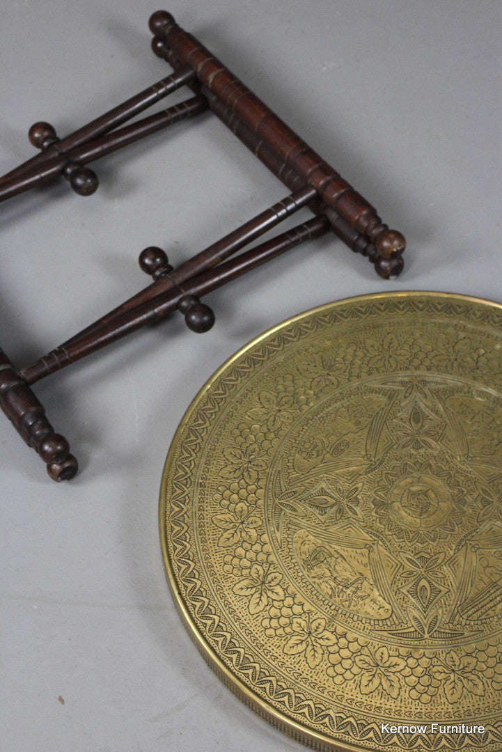 Brass Eastern Coffee Table - Kernow Furniture