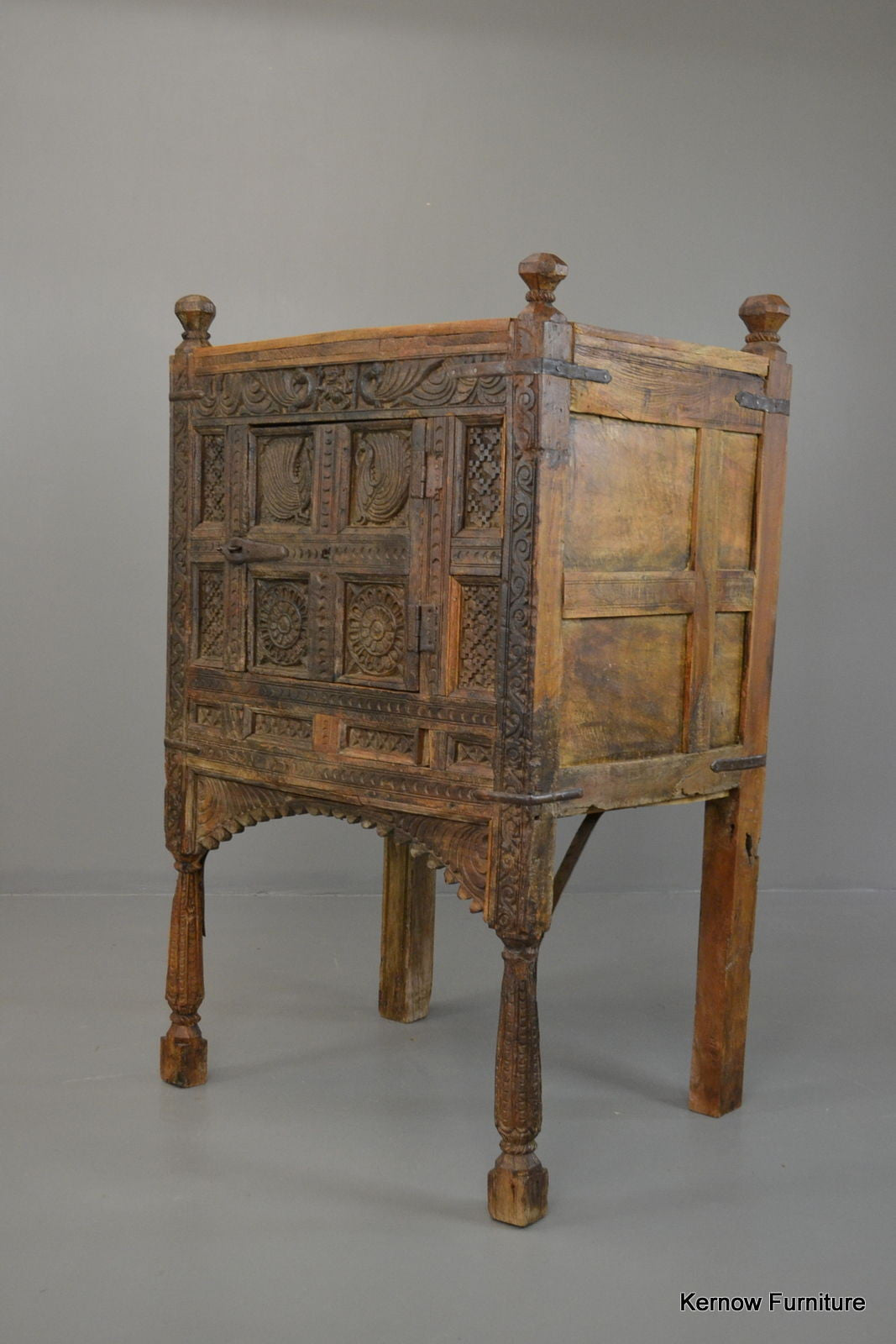 Carved Dowry Chest Dimchiya - Kernow Furniture