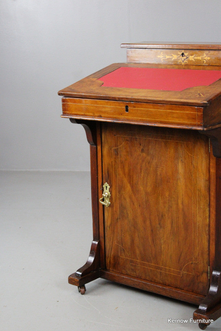 Antique Walnut Davenport - Kernow Furniture