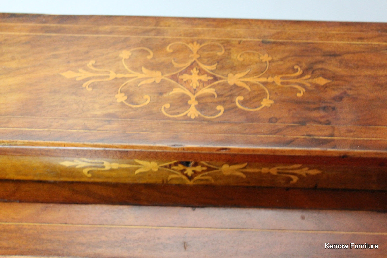 Antique Walnut Davenport - Kernow Furniture