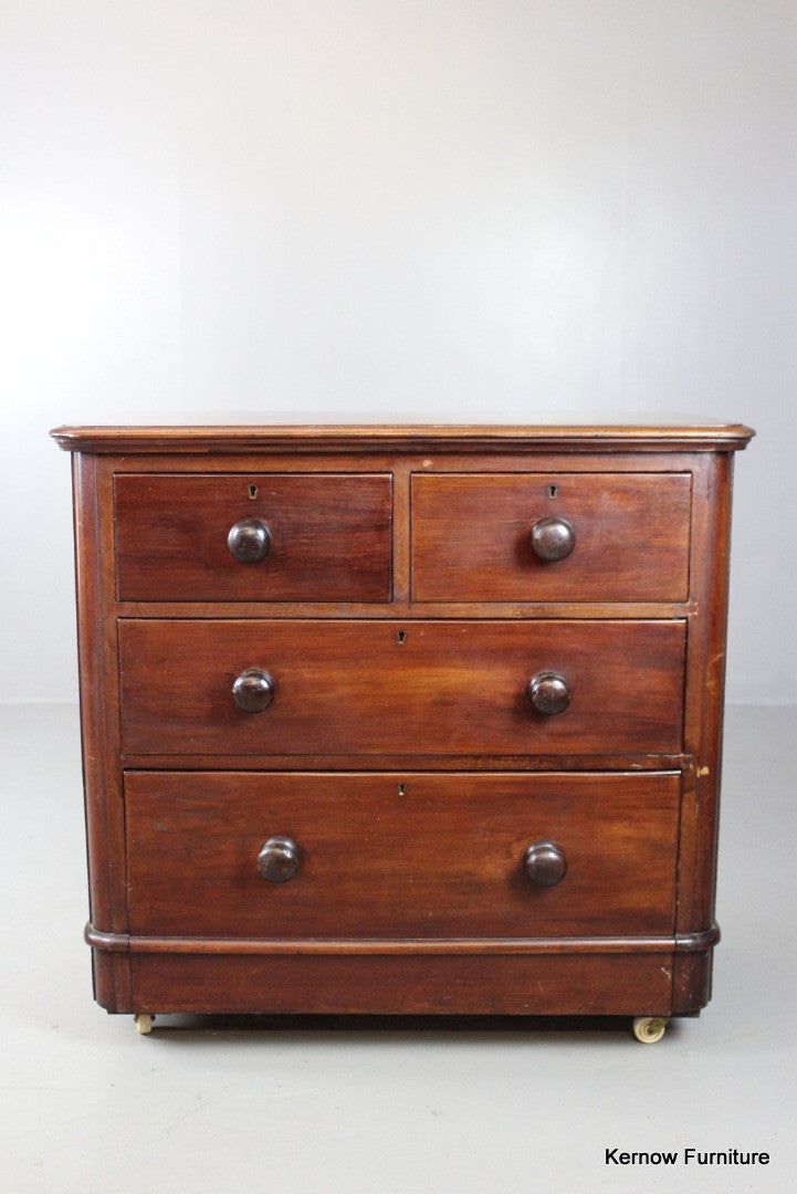 Antique Victorian Chest of Drawers - Kernow Furniture