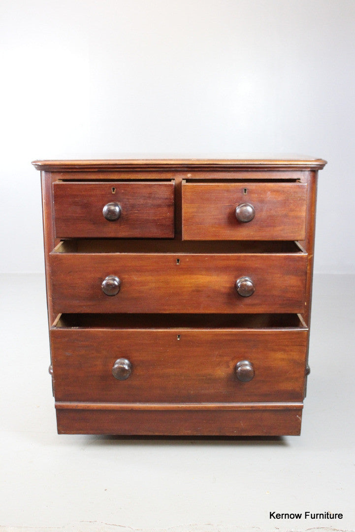 Antique Victorian Chest of Drawers - Kernow Furniture