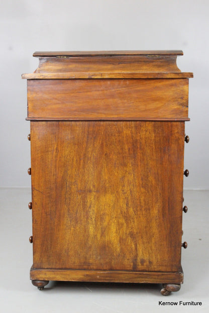 Victorian Walnut Davenport - Kernow Furniture