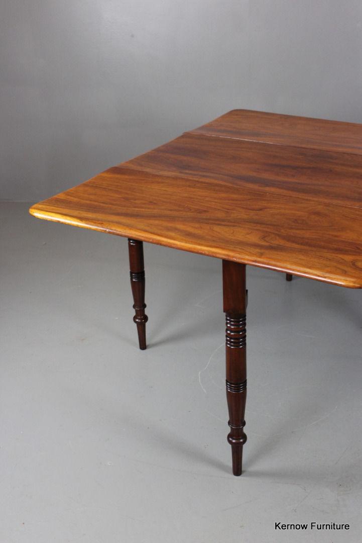 Mahogany Drop Leaf Table - Kernow Furniture