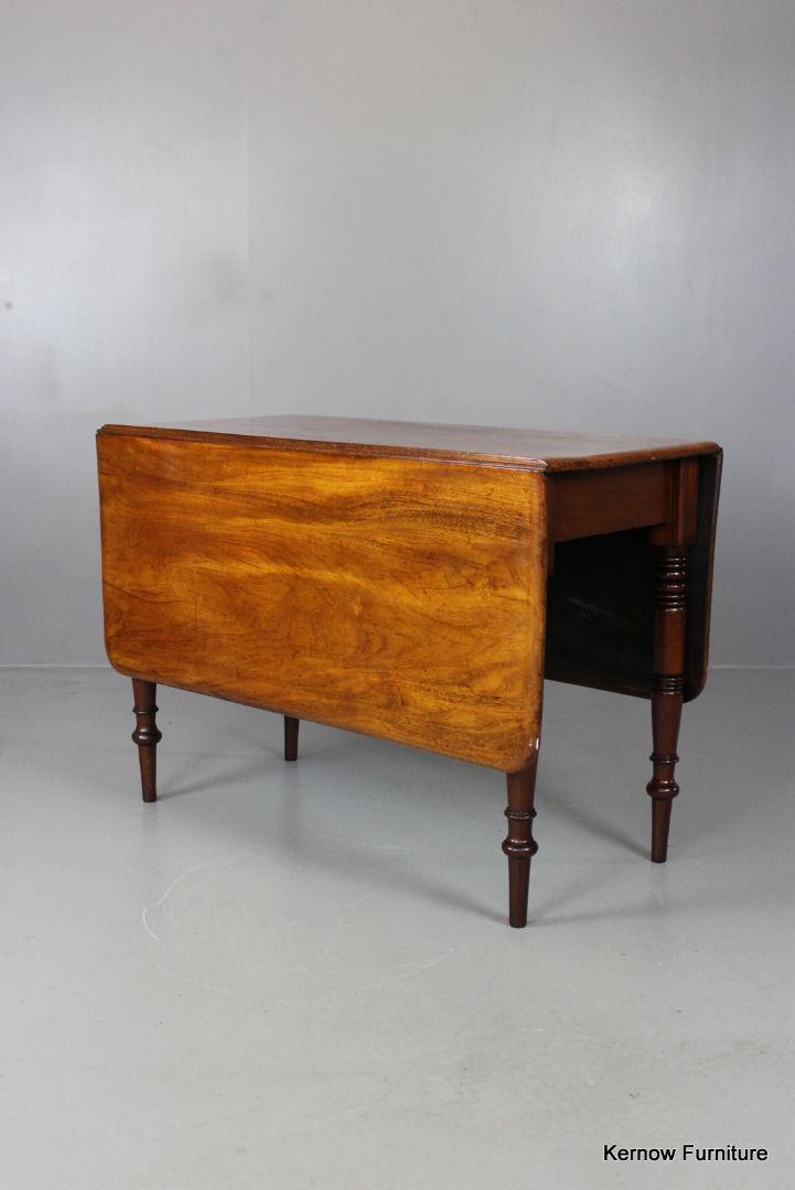 Mahogany Drop Leaf Table - Kernow Furniture