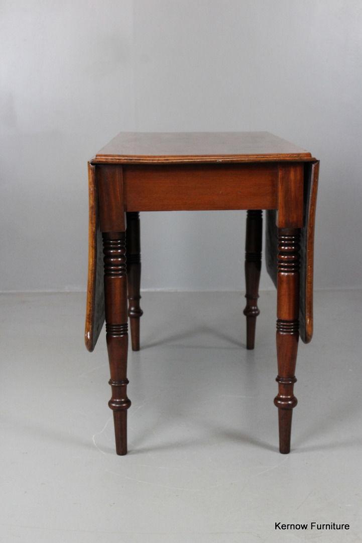 Mahogany Drop Leaf Table - Kernow Furniture