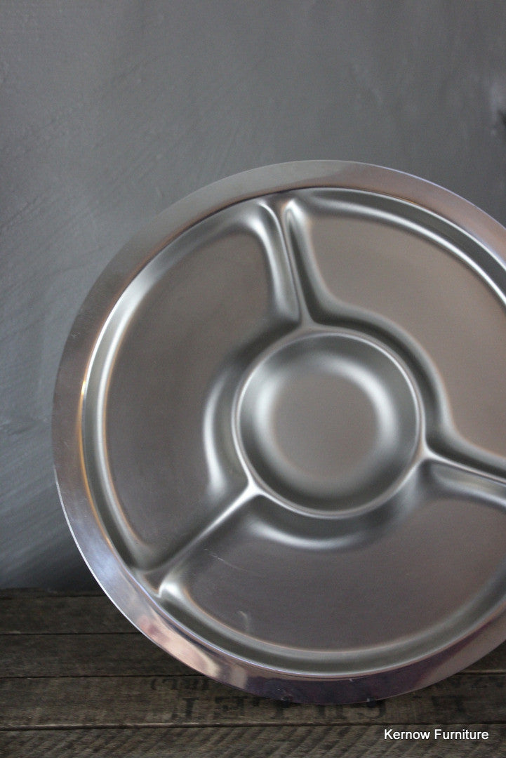 Round Stainless Serving Dish - Kernow Furniture