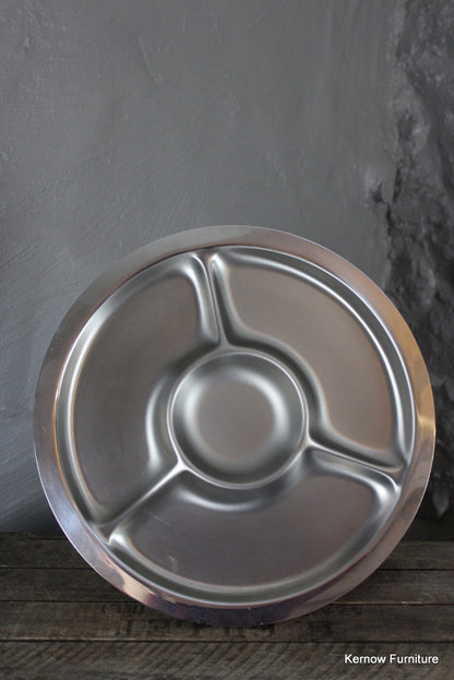 Round Stainless Serving Dish - Kernow Furniture