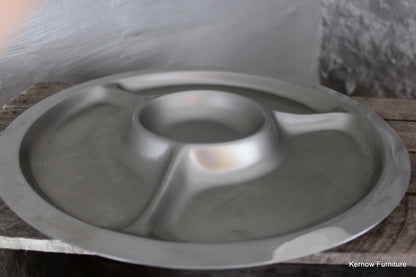 Round Stainless Serving Dish - Kernow Furniture