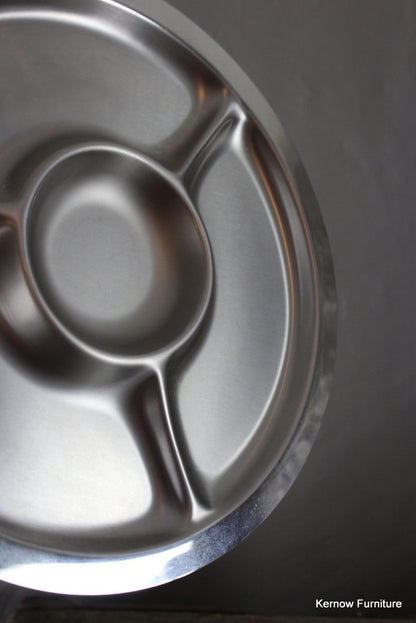 Round Stainless Serving Dish - Kernow Furniture