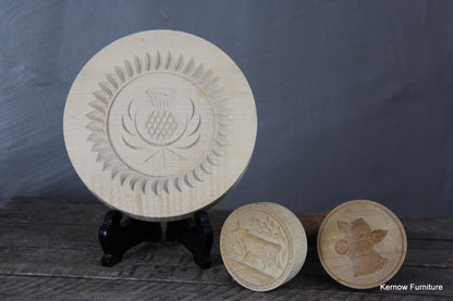 Wooden Butter Stamps - Kernow Furniture