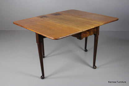 Mahogany Drop Leaf Table - Kernow Furniture