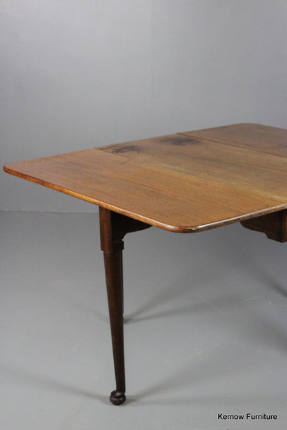 Mahogany Drop Leaf Table - Kernow Furniture