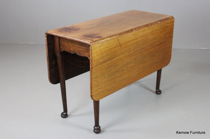 Mahogany Drop Leaf Table - Kernow Furniture