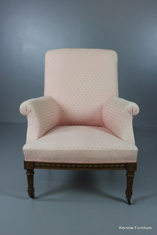 French Upholstered Armchair - Kernow Furniture