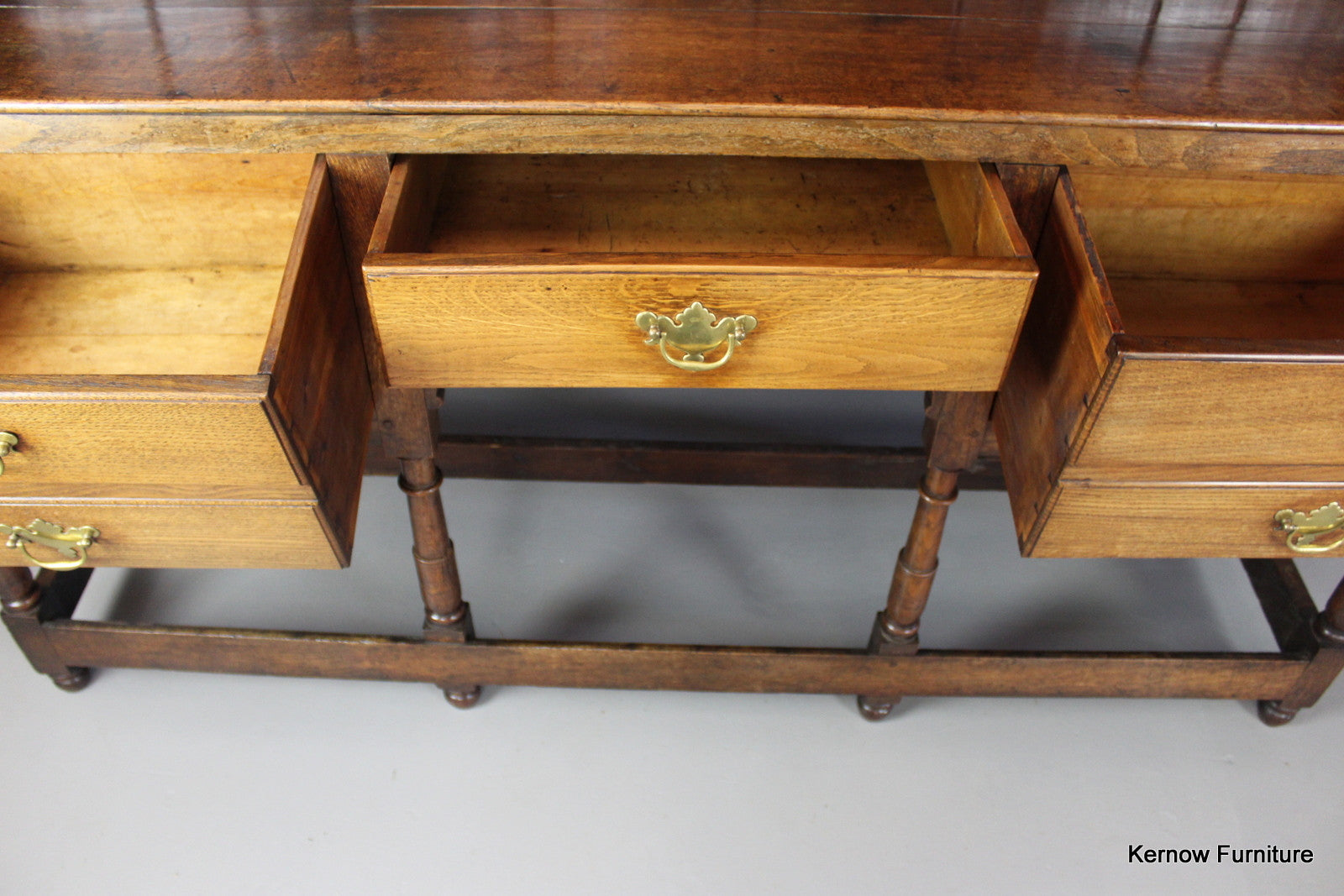 Antique Oak Dresser - Kernow Furniture