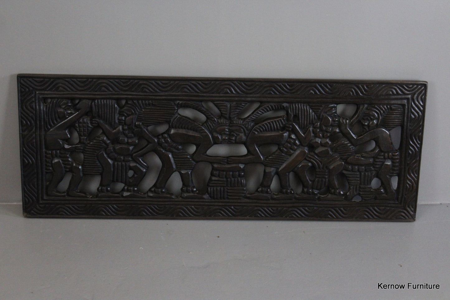 Carved African Decorative Panel - Kernow Furniture