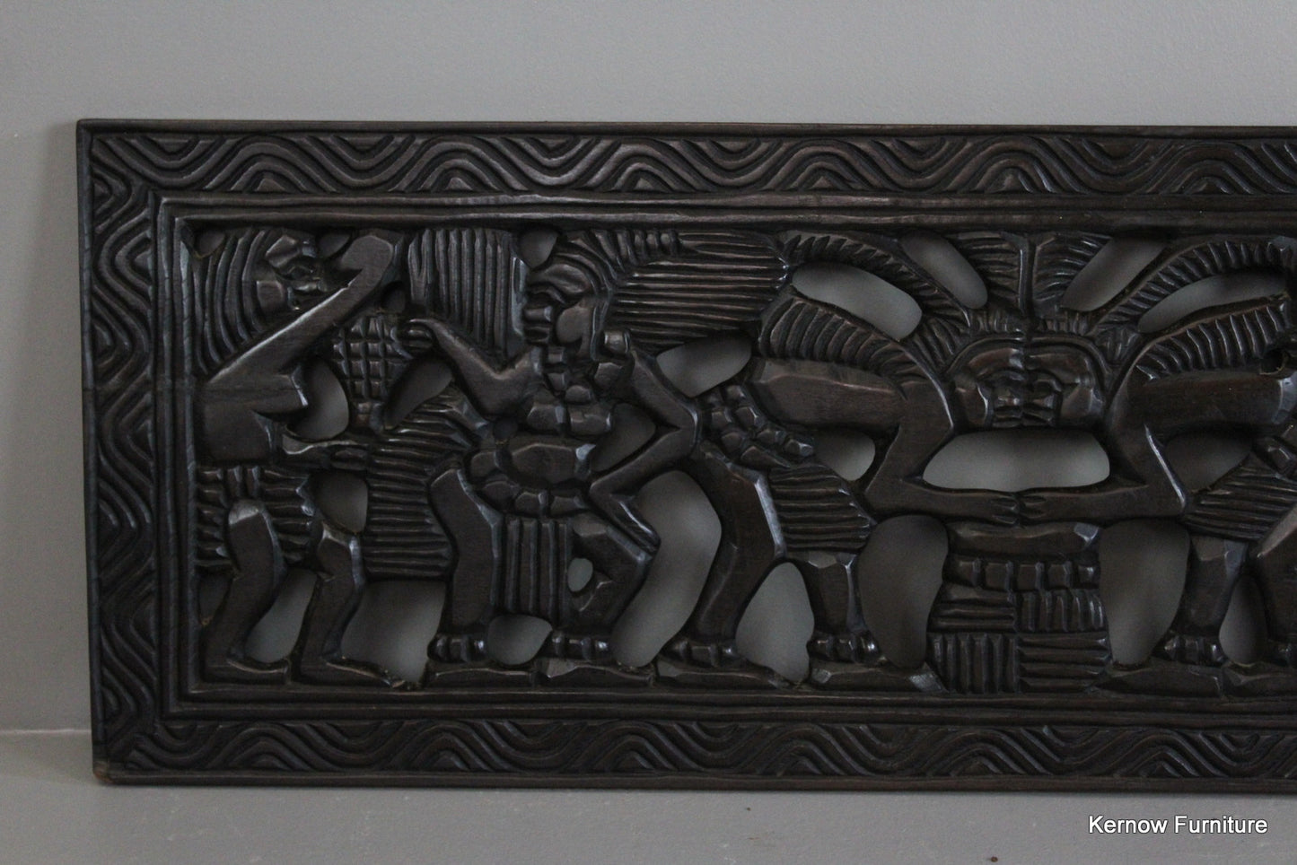 Carved African Decorative Panel - Kernow Furniture